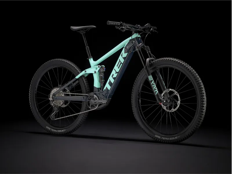 Trek Rail 7 SLX/XT 29er Electric Bike 2021 Miami Green/Nautical Navy-1